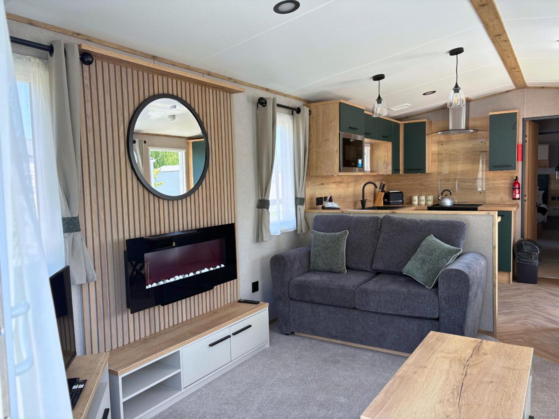 Linwater Caravan Park - Luxury Lodges And Static Caravans Near Edinburgh Newbridge  Exterior foto